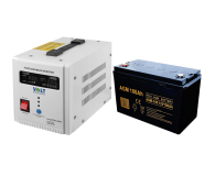 VOLT Zasilacz awaryjny UPS Piec CO 800W + Akumulator 100ah - 1113601 - zdjęcie 1